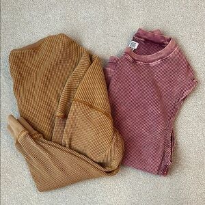 Urban Outfitters Waffle Knit Tops Bundle